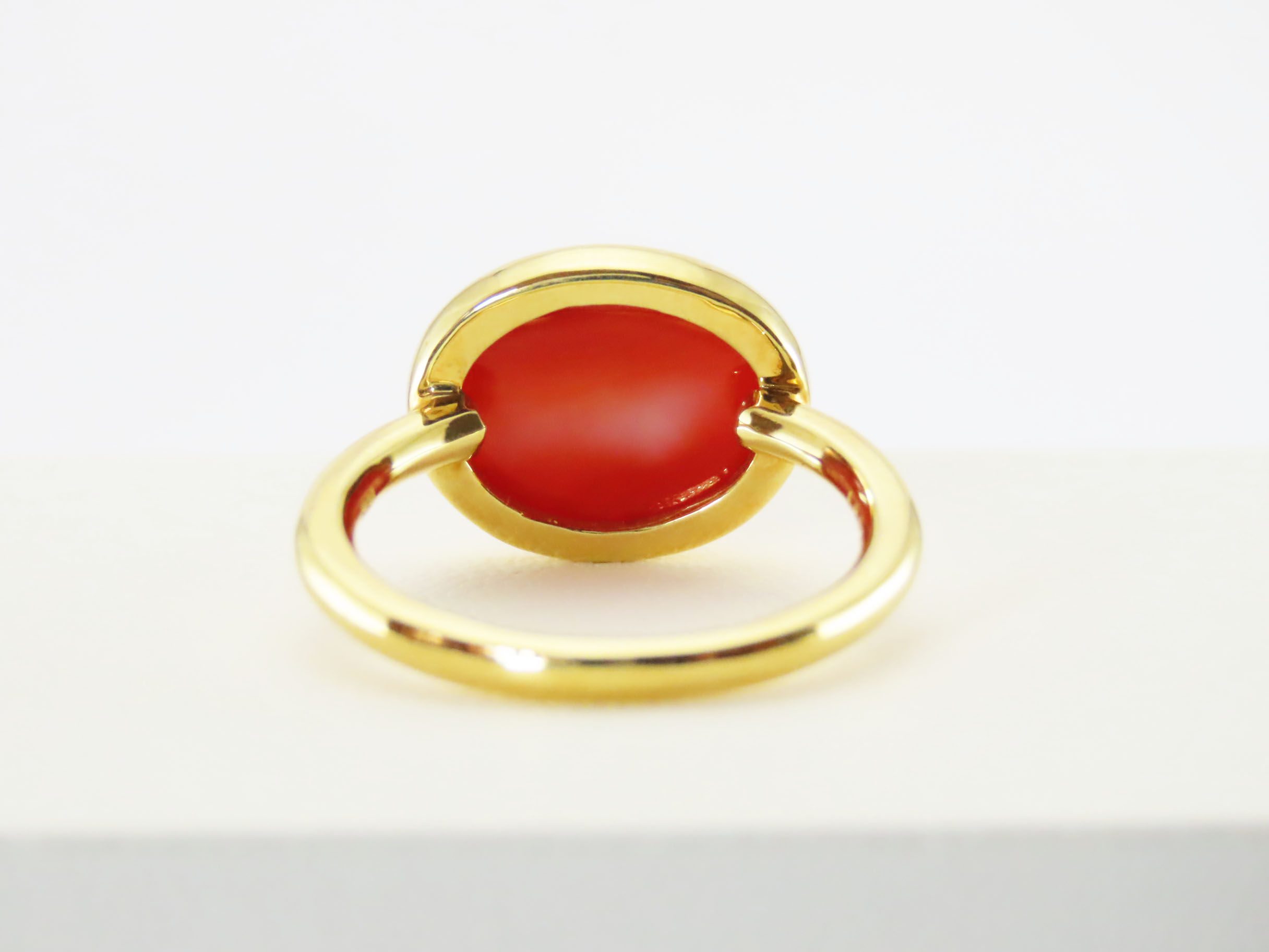 K18YGハーフエタニティリング | リング | CHINON JEWELRY BOOK