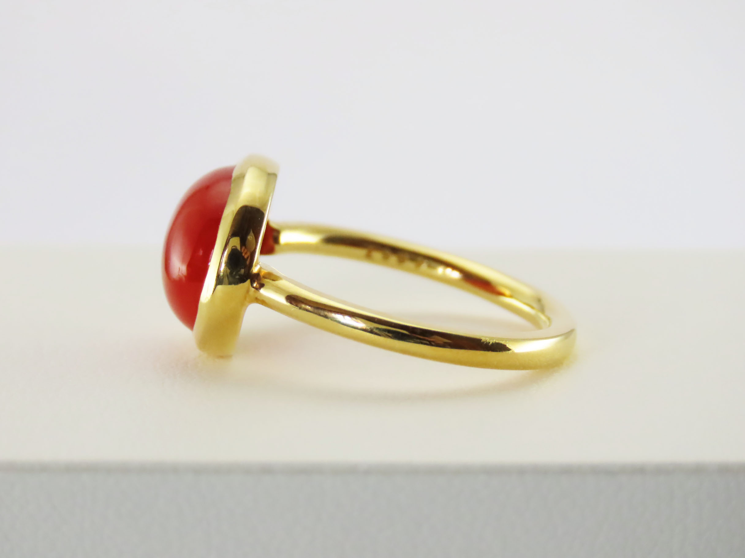 K18YGハーフエタニティリング | リング | CHINON JEWELRY BOOK